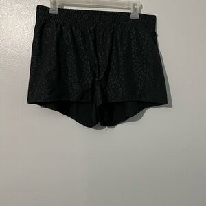 Women's Black Athletic Shorts